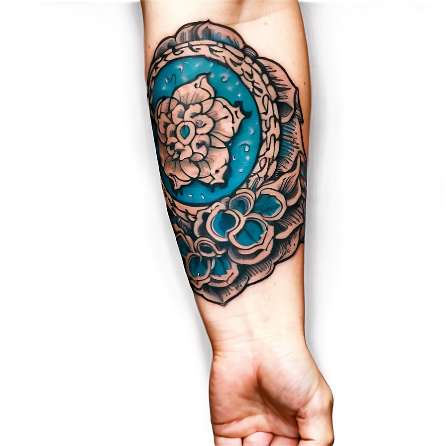 Sleeve Tattoo Mockup Png Iie PNG Image