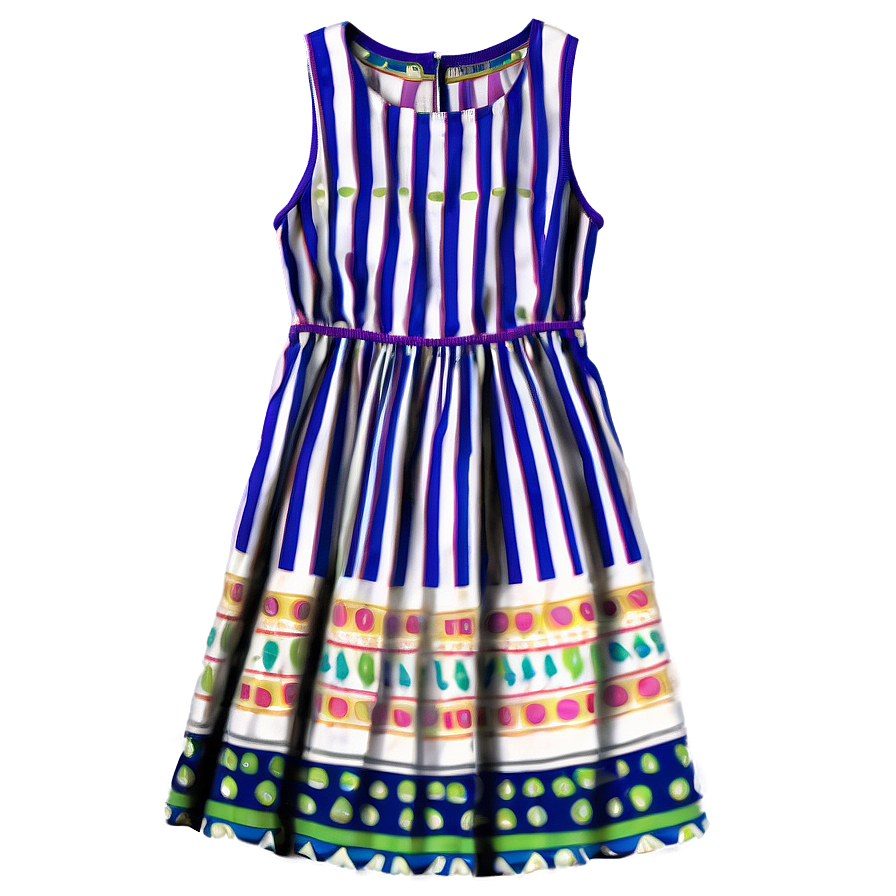 Sleeveless Sundress Png Rvv PNG Image