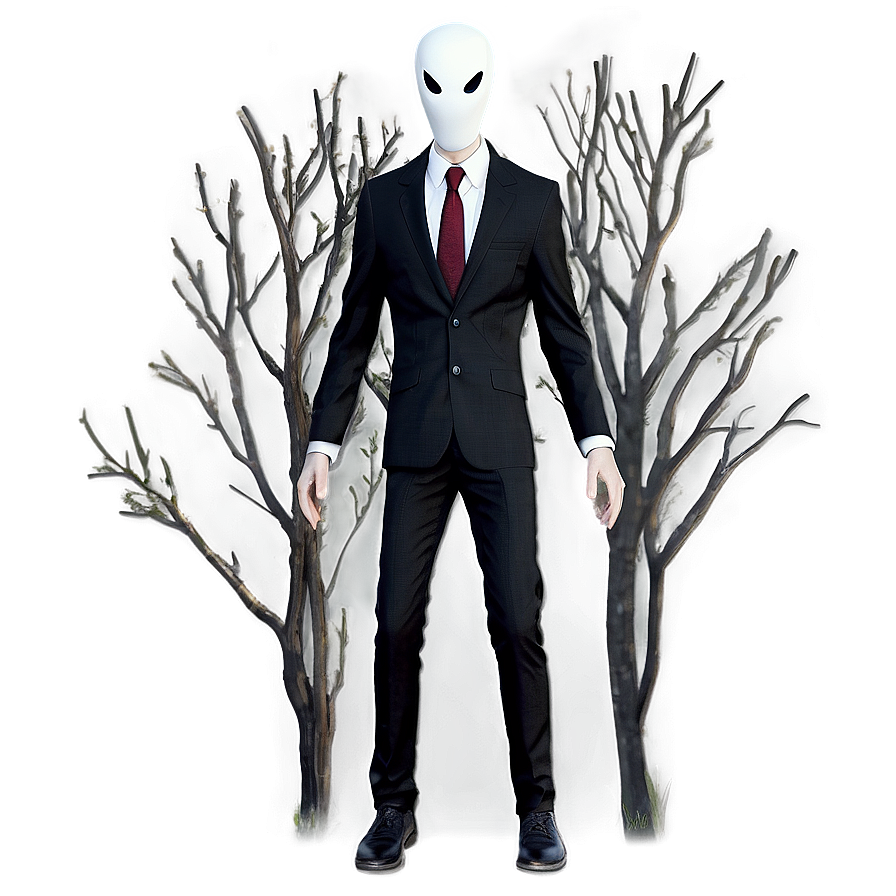 Slender Man Apparition Png 88 PNG Image