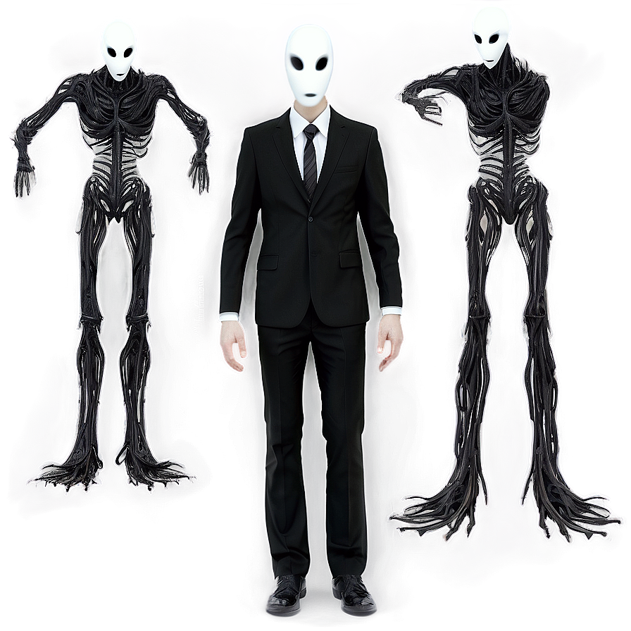 Slender Man Apparition Png Dqh38 PNG Image