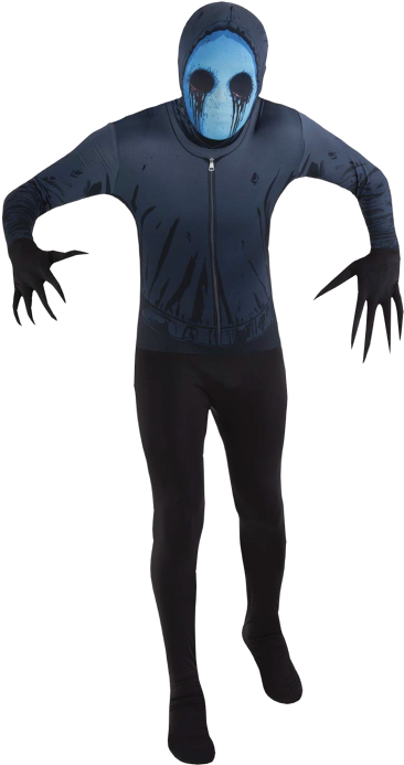 Slender_ Man_ Costume_ Pose PNG Image