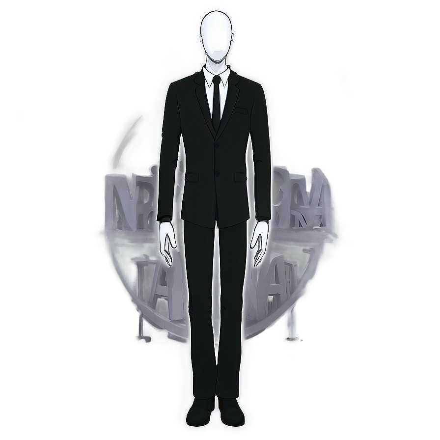 Slender Man Curiosity Png Eie15 PNG Image