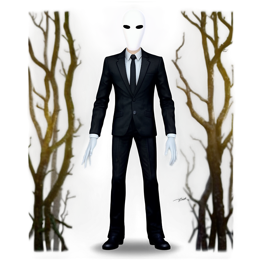 Slender Man Enigma Png 05252024 PNG Image