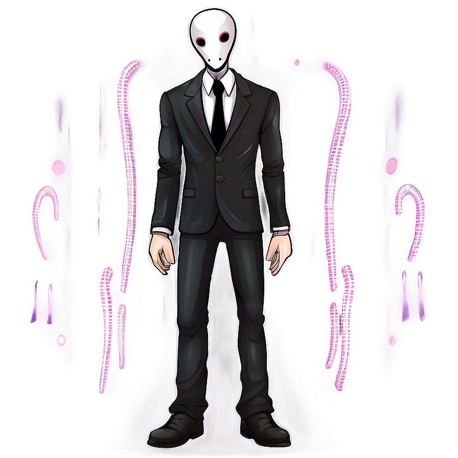 Slender Man Fiction Png 42 PNG Image