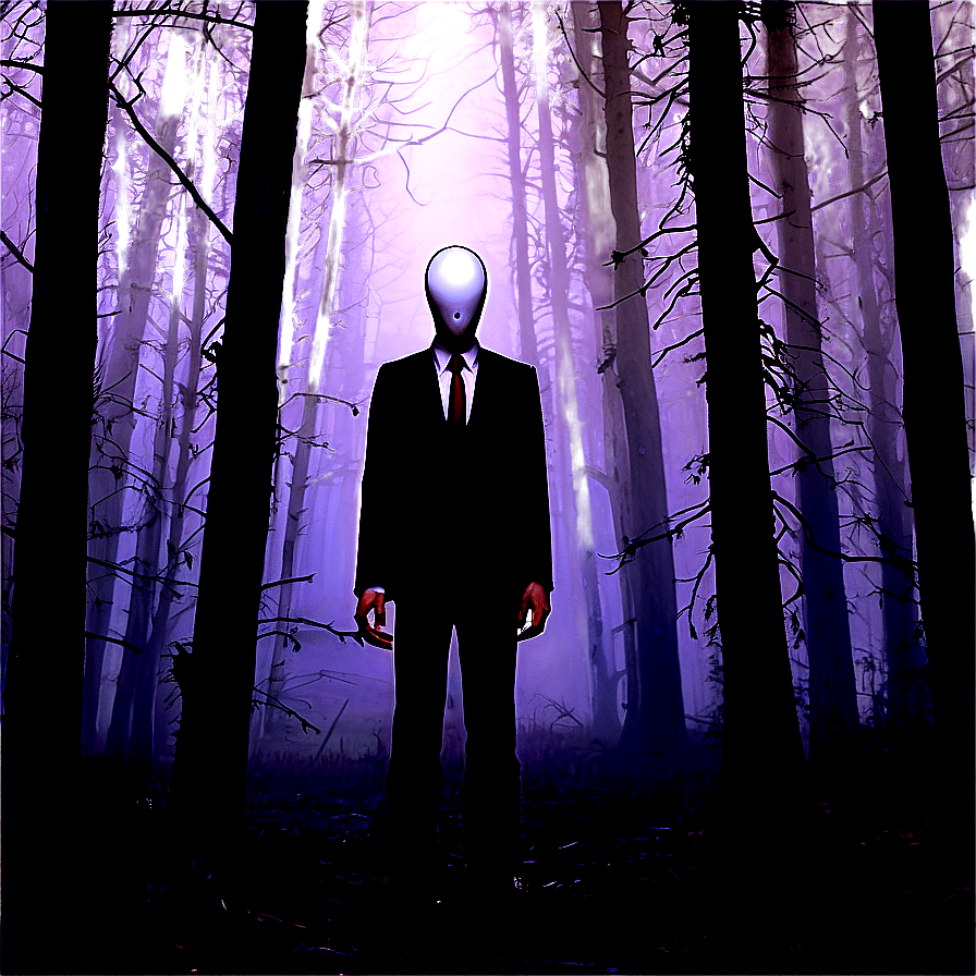 Slender Man In The Mist Png 05252024 PNG Image