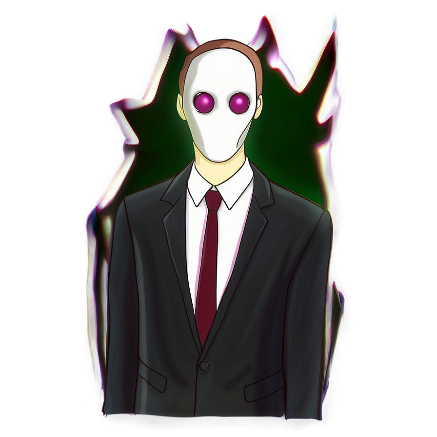 Slender Man Mystery Png Ekn PNG Image