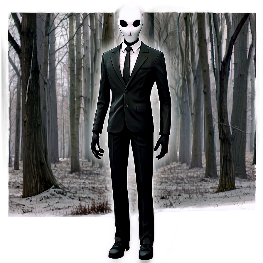 Slender Man Phantom Png 40 PNG Image