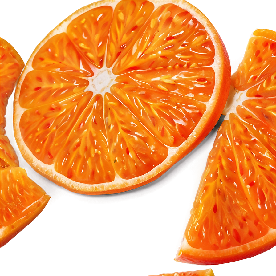 Slice Of Mandarin Png 28 PNG Image