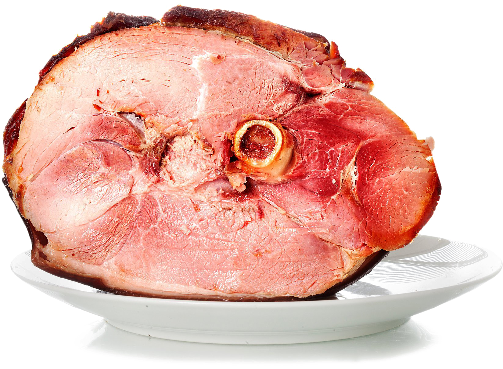 Sliced Hamon Plate PNG Image