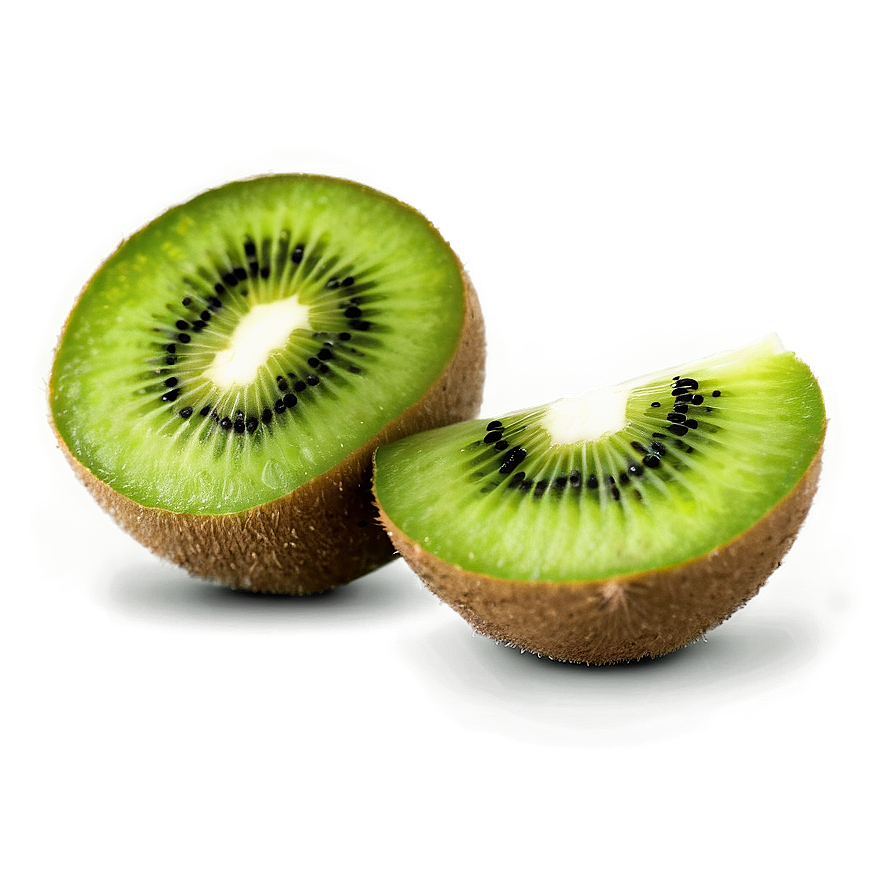 Sliced Kiwi Top View Png 22 PNG Image