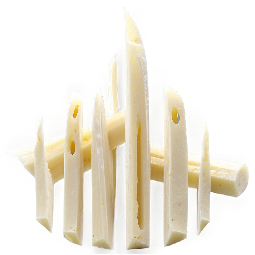 Sliced String Cheese Png 06132024 PNG Image