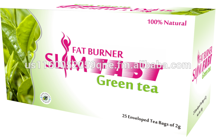 Slim Fat Burner Green Tea Box PNG Image