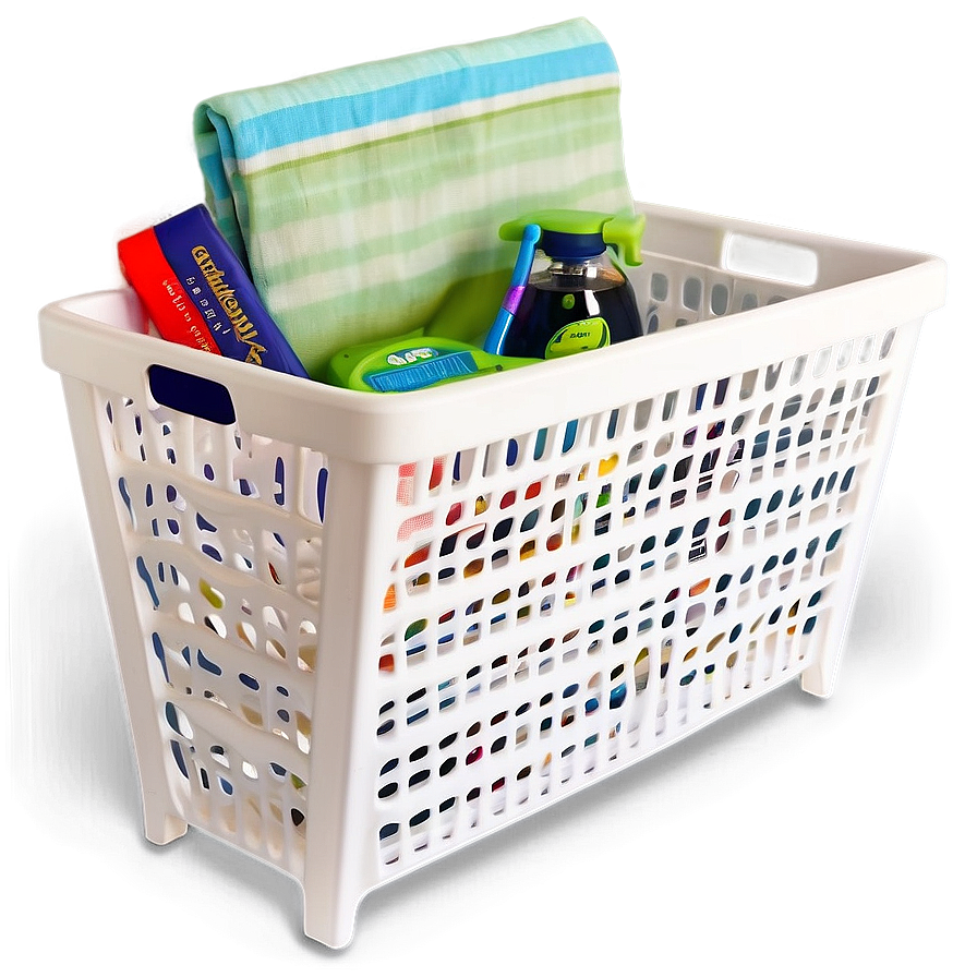 Slim Laundry Basket For Small Spaces Png 06132024 PNG Image