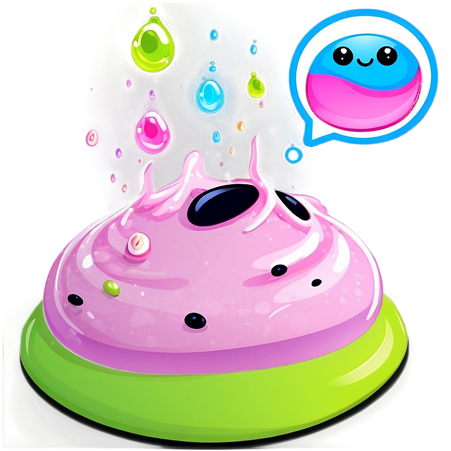 Slime Squishy Sensation Png Dea PNG Image