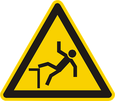 Slippery_ Surface_ Warning_ Sign PNG Image