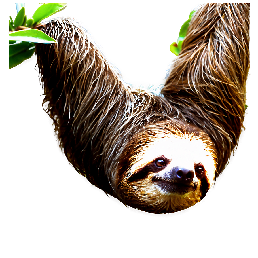 Sloth In Nature Png 06112024 PNG Image