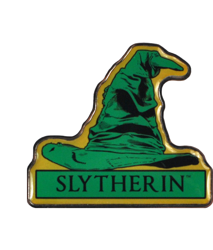 Slytherin House Crest Pin PNG Image