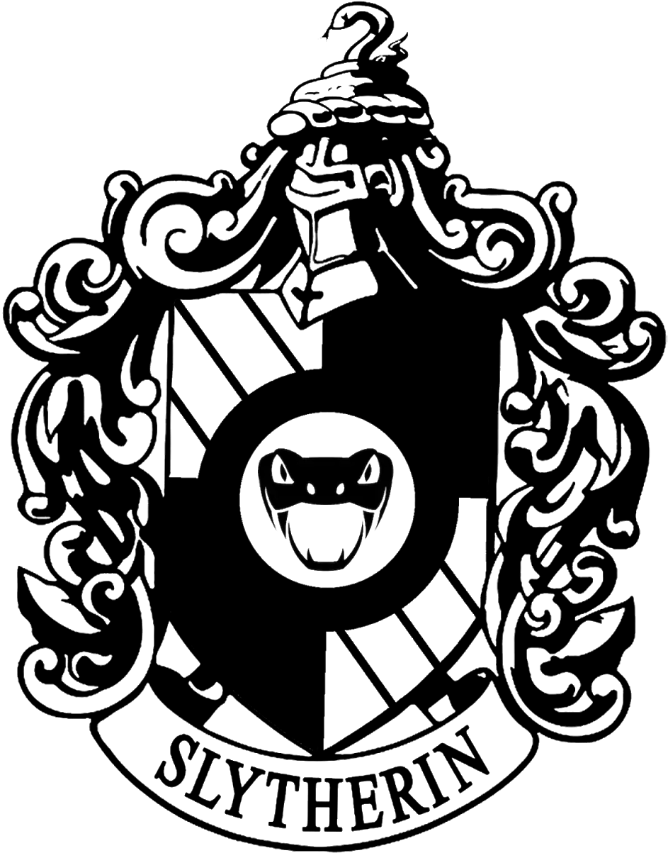 Slytherin House Crest PNG Image