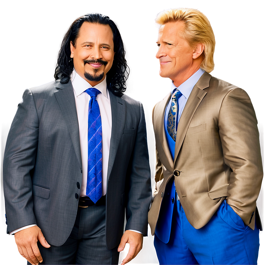 Smackdown Commentary Team Png Jih15 PNG Image