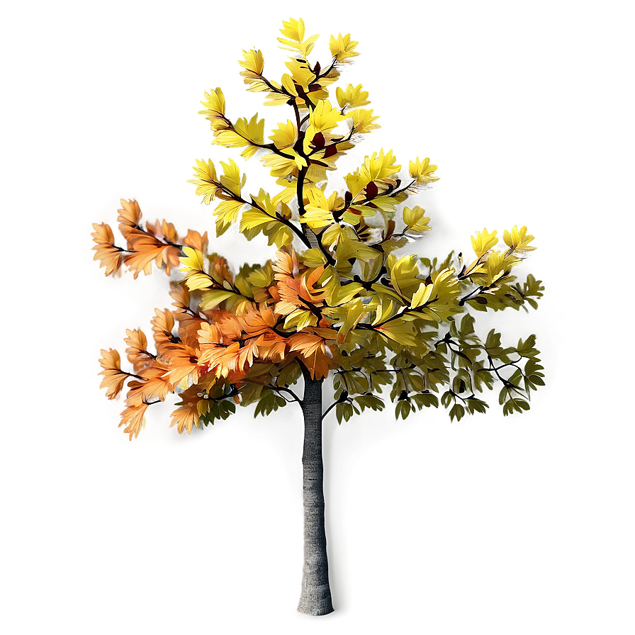 Small Autumn Tree Png 06132024 PNG Image