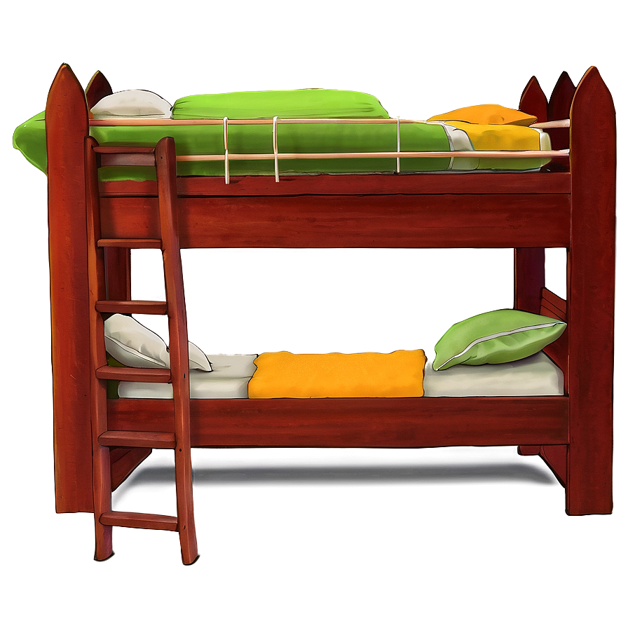 Small Bunk Bed Png 06132024 PNG Image