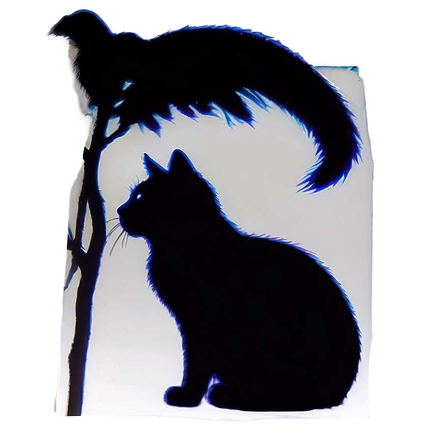 Small Cat Silhouette Png 06122024 PNG Image