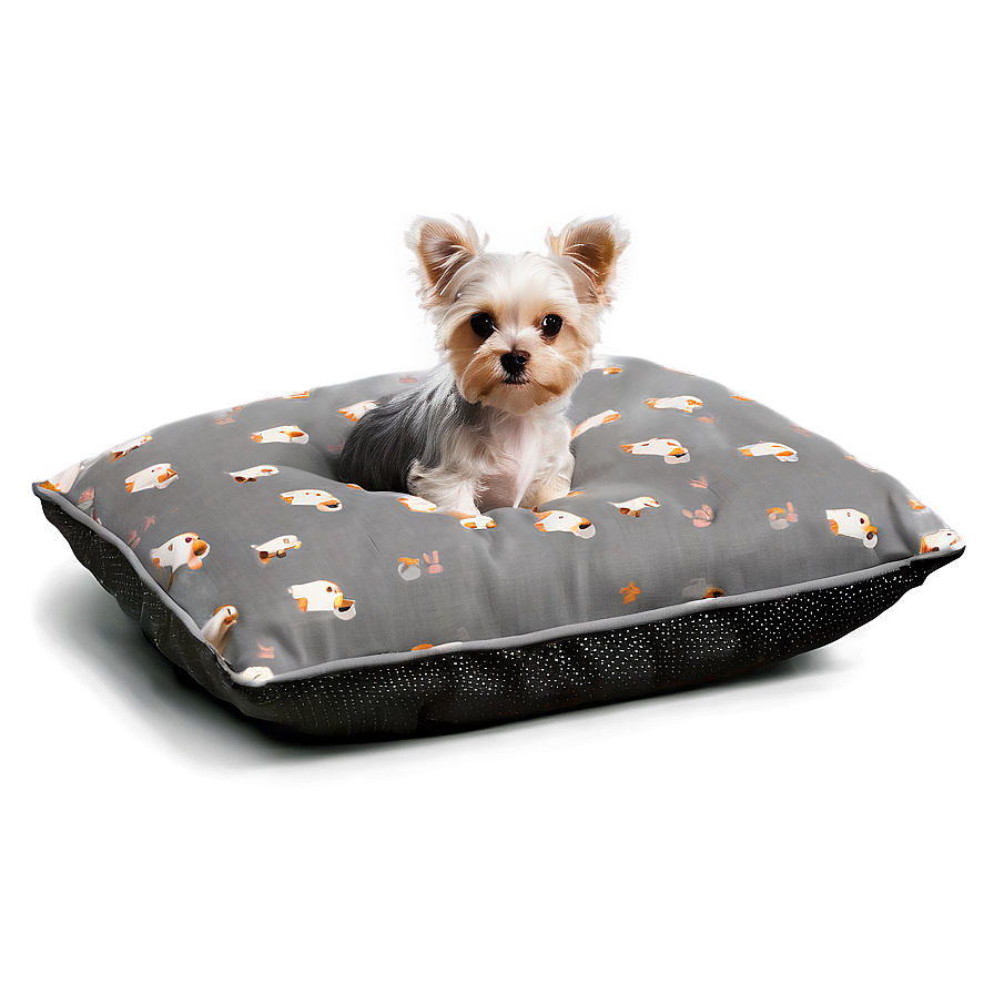 Small Dog On A Pillow Png 06252024 PNG Image