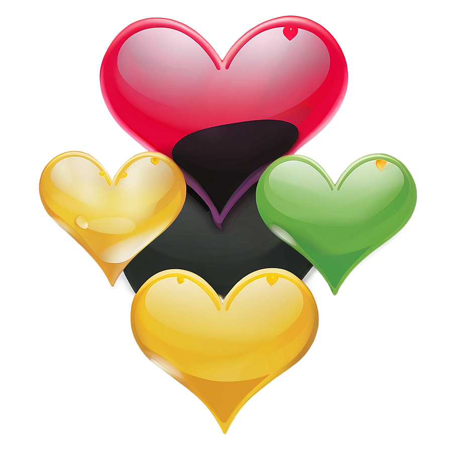 Small Heart Emoji Png Artwork 62 PNG Image