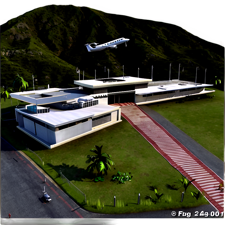 Small Private Airport Png 06112024 PNG Image