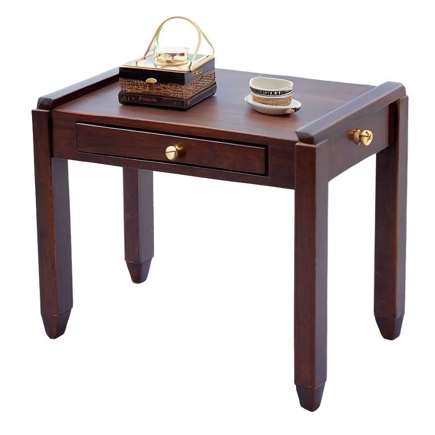 Small Table For Bedside Png Oow58 PNG Image