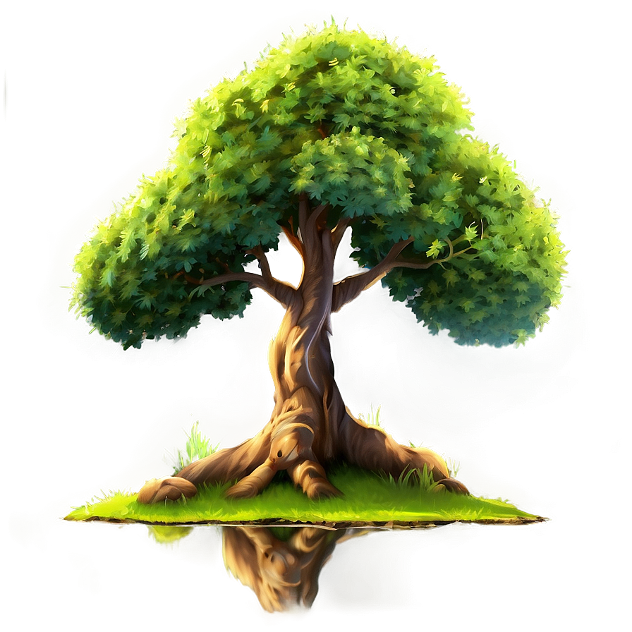 Small Tree Landscape Png Sow72 PNG Image