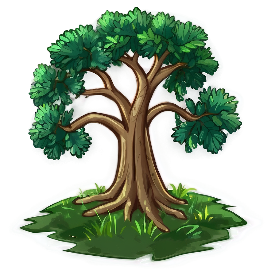 Small Tree Landscape Png Yww10 PNG Image