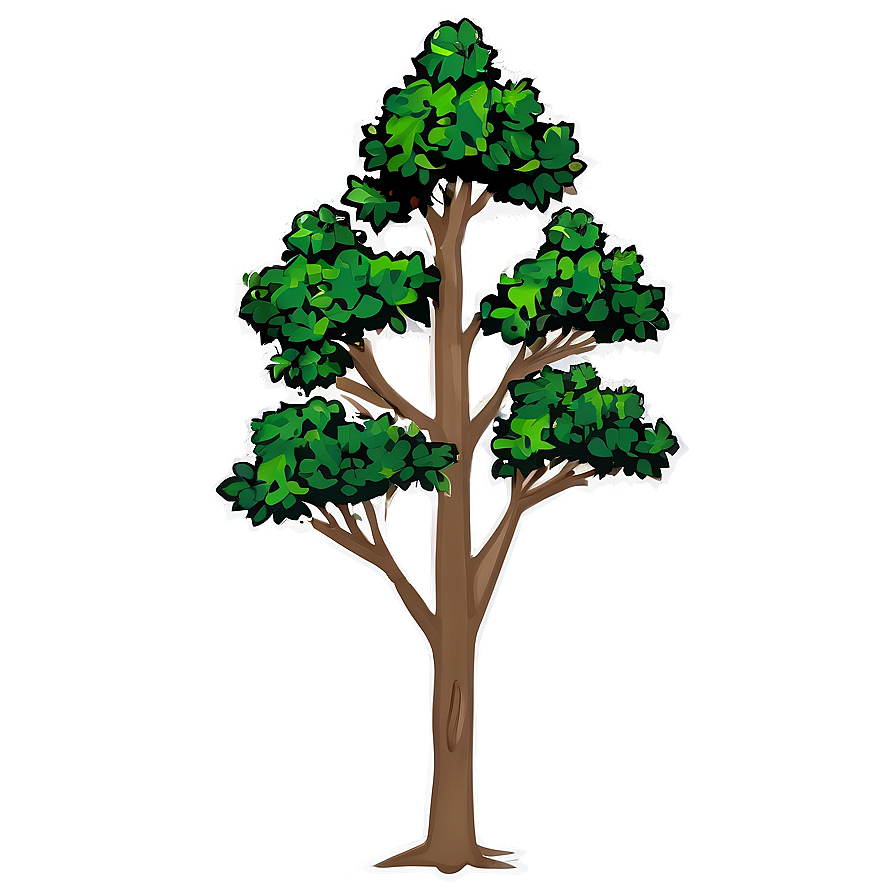 Small Tree Outline Png 06132024 PNG Image