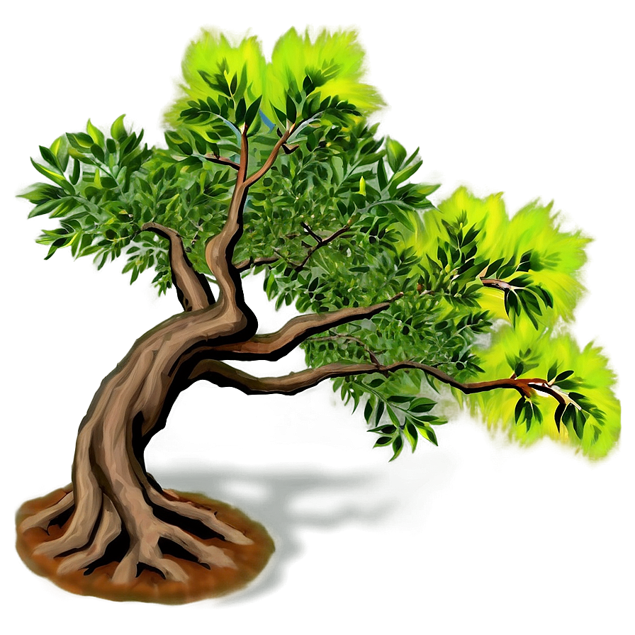 Small Tree Sunset Png Srw PNG Image