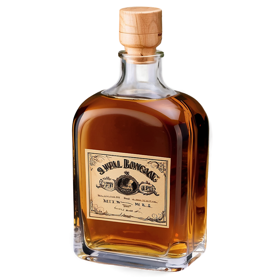 Small Whiskey Bottle Png 14 PNG Image