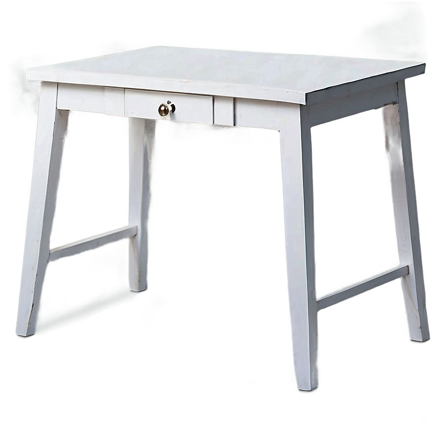 Small White Table Png Duf88 PNG Image