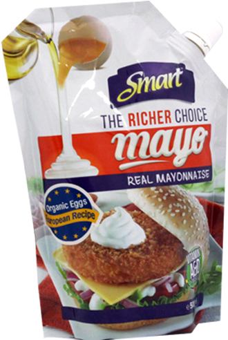 Smart Choice Real Mayonnaise Packaging PNG Image