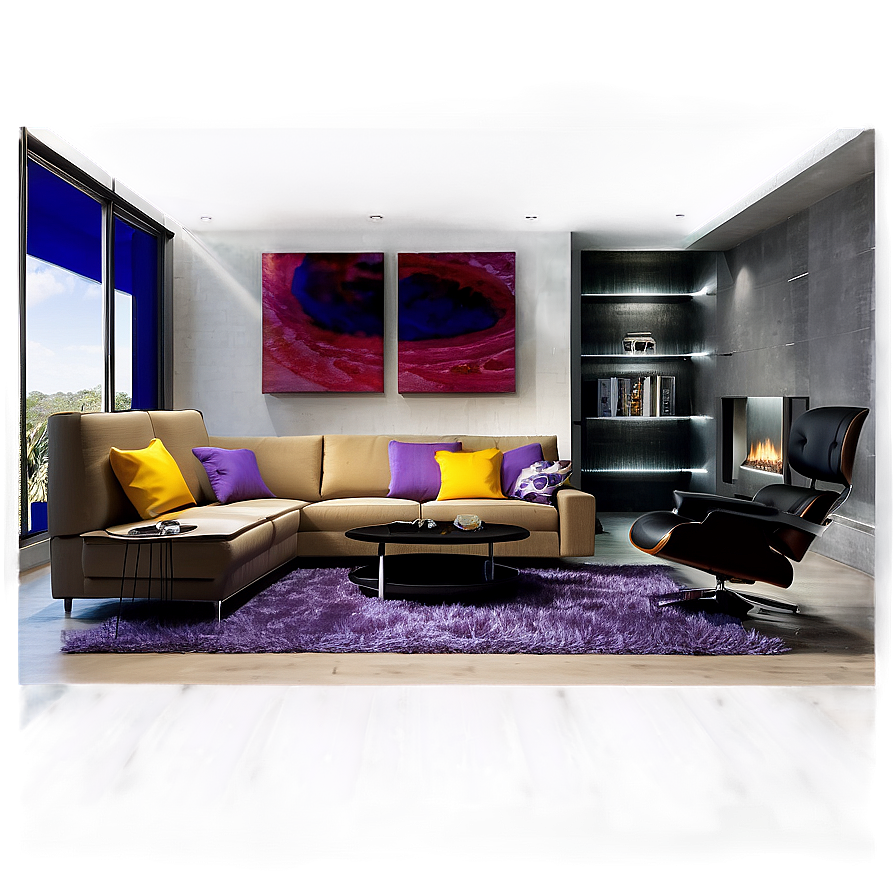 Smart Living Room Technology Png Mcj PNG Image