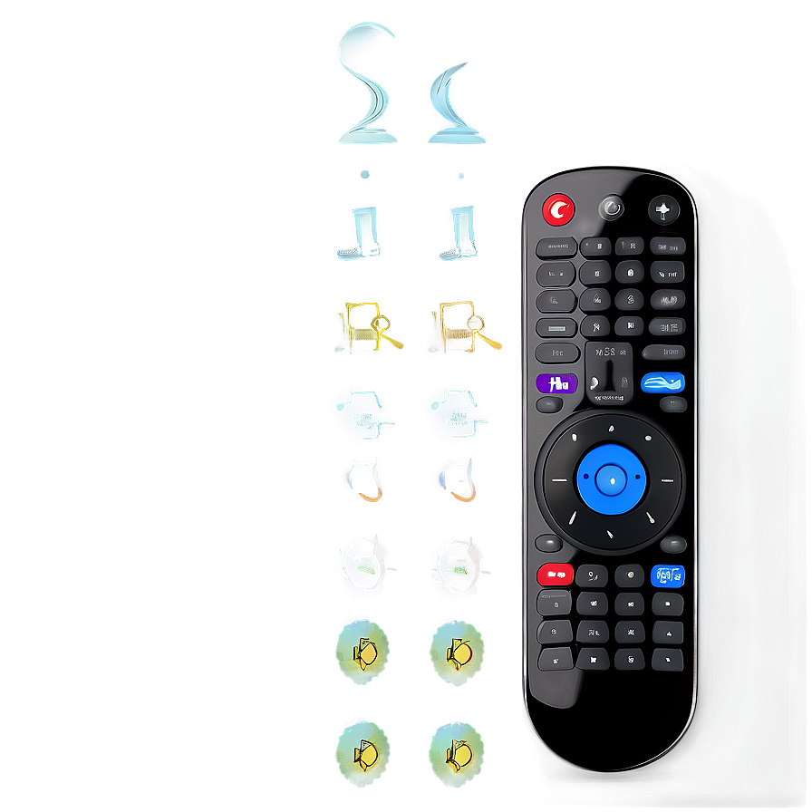 Smart Tv Remote Control Png 06122024 PNG Image