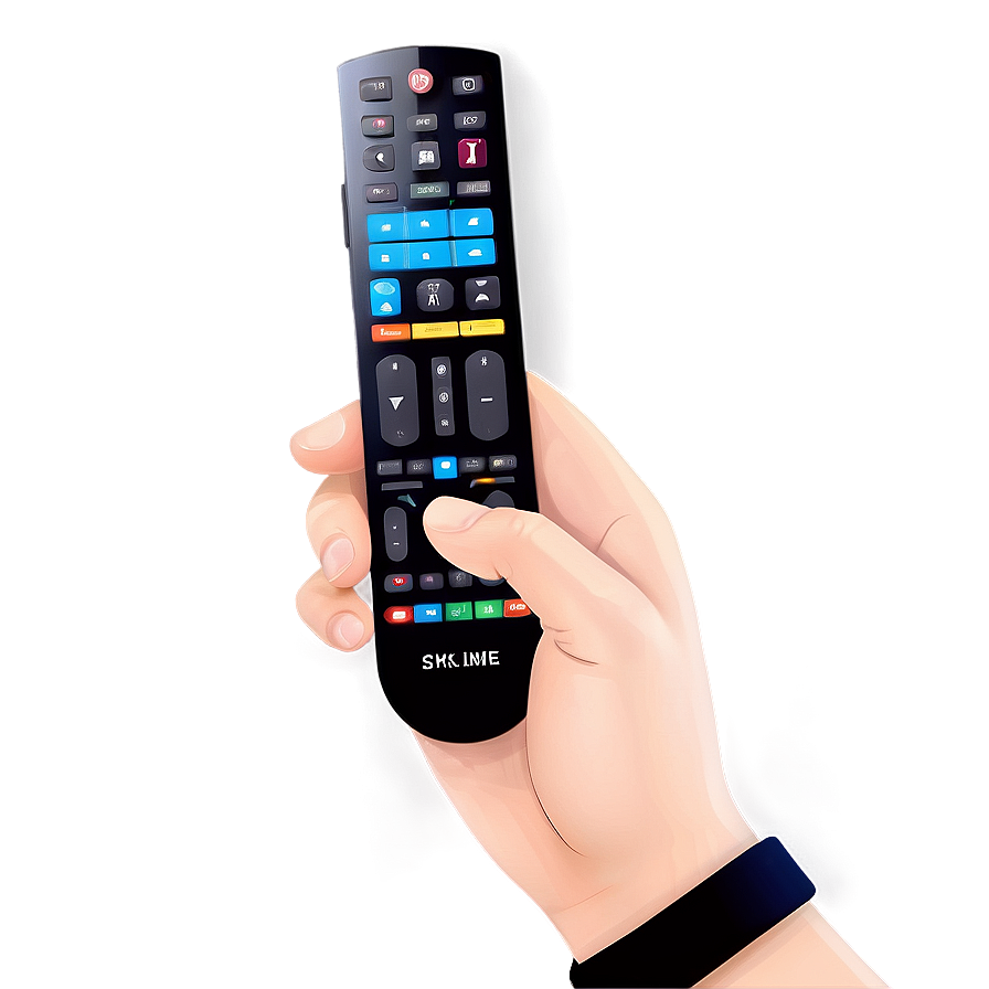 Smart Tv Remote Control Png Diq PNG Image