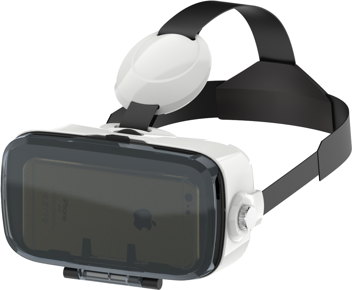 Smartphone Enabled V R Headset PNG Image