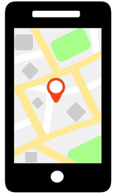 Smartphone G P S Location Map PNG Image