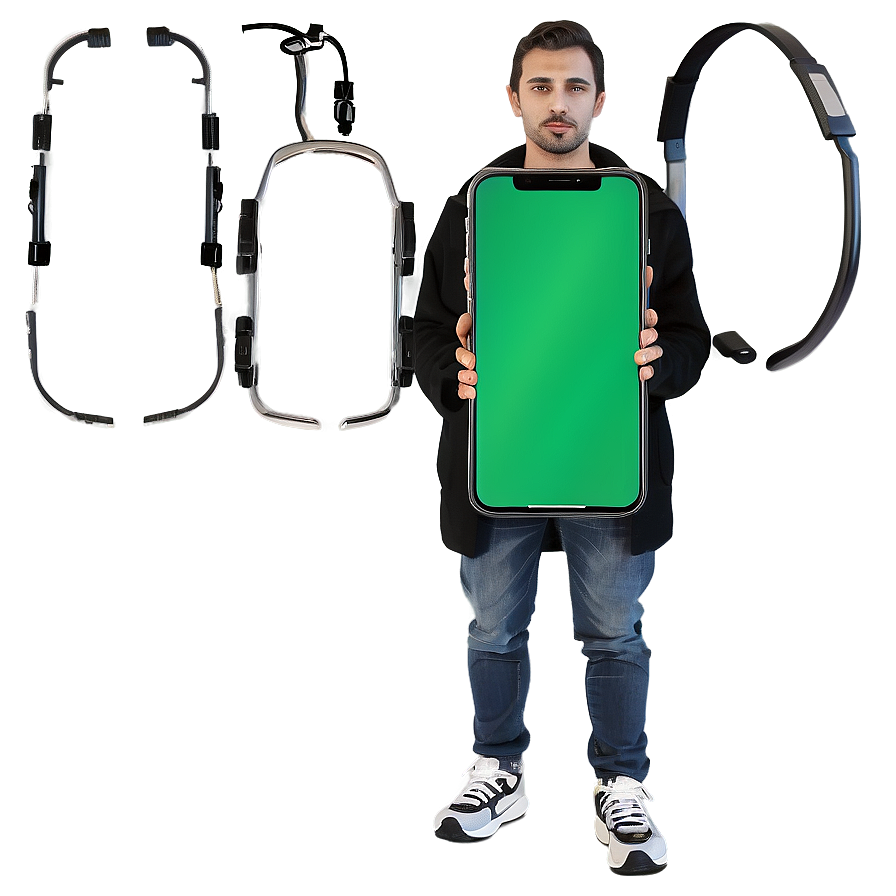 Smartphone Green Screen Png 06282024 PNG Image