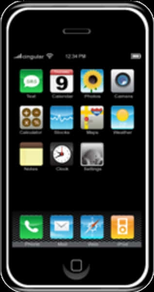 Smartphone Interface Display.jpg PNG Image