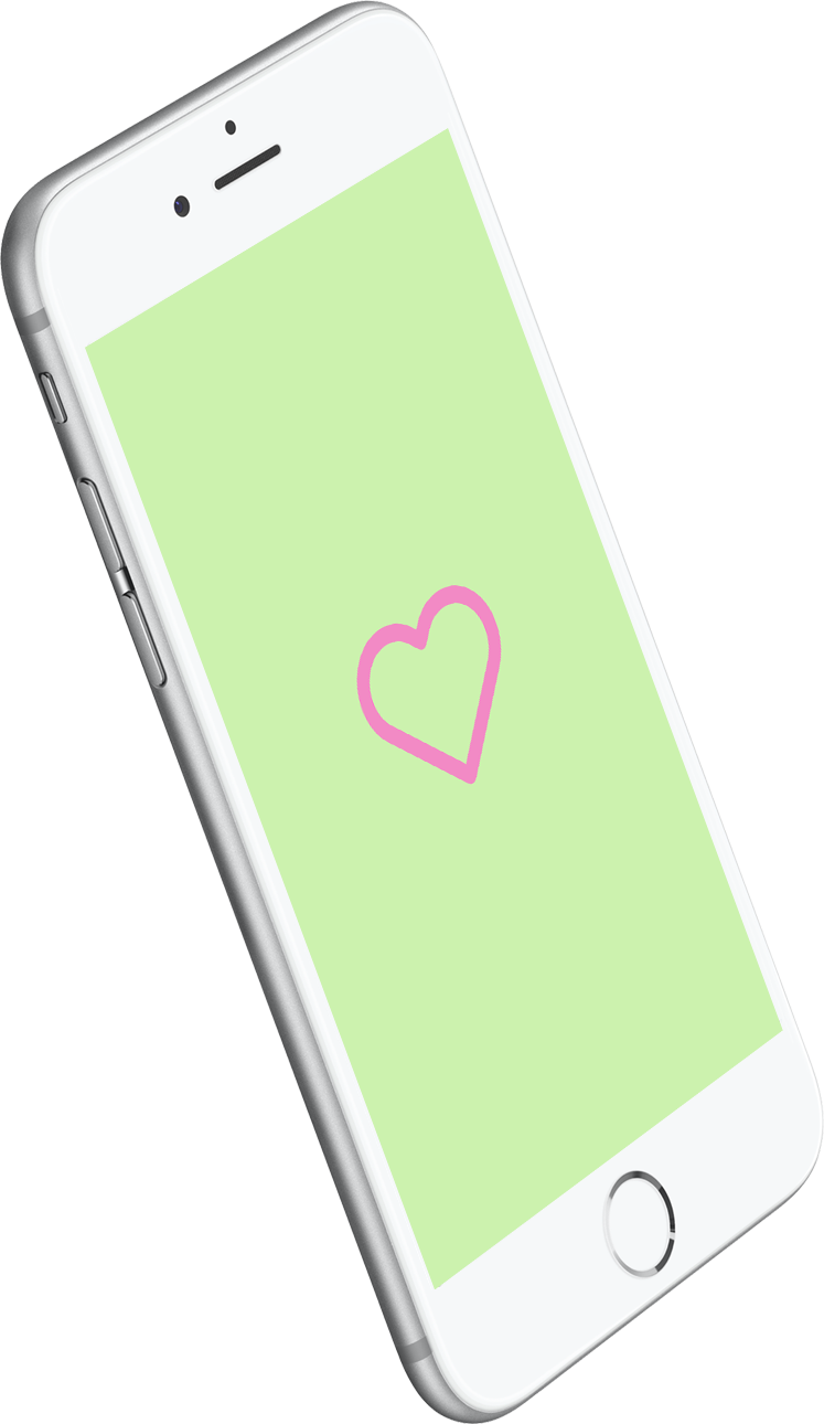 Smartphone Love Heart Wallpaper Clipart PNG Image