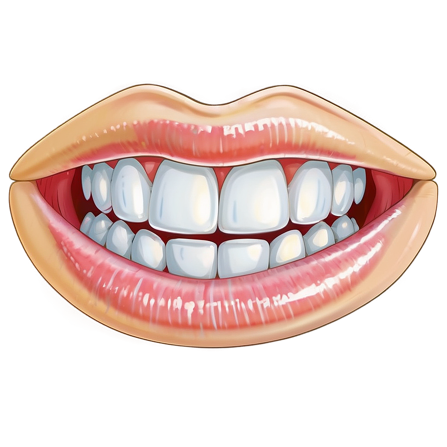 Smiling Anime Mouth Png Eqh PNG Image