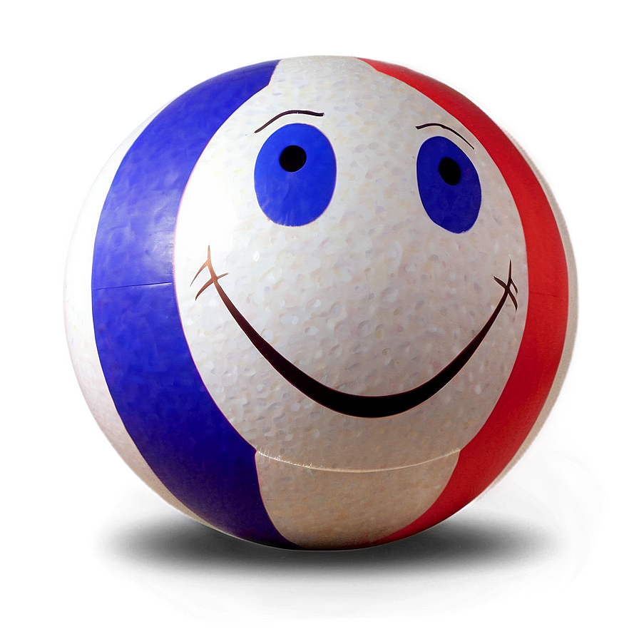 Smiling Beach Ball Png 05242024 PNG Image