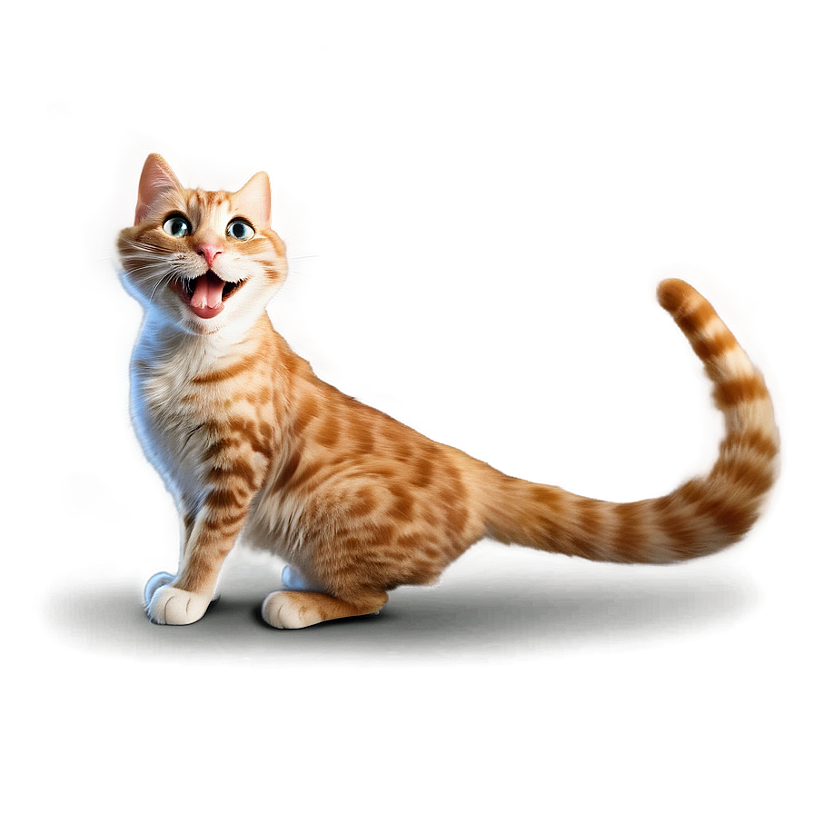 Smiling Cat Joy Png D PNG Image