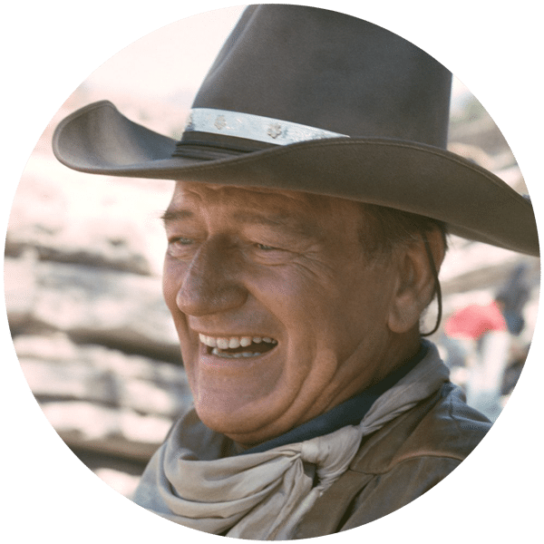 Smiling Cowboy Hat Man PNG Image