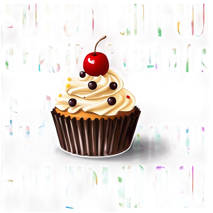 Smiling Cupcake Png Euu20 PNG Image